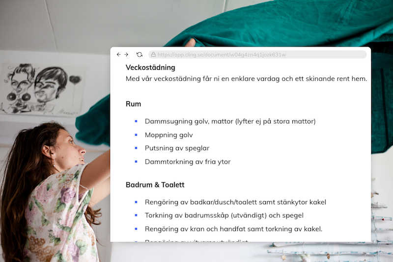 Dina tjänster